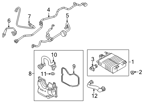 2014 Ford Focus Emission Components Diagram