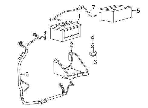 2007 Lincoln Mark LT Battery Diagram