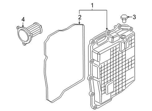 2023 Ford Bronco Sport Transaxle Parts Diagram 2 - Thumbnail