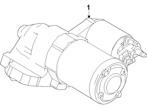 2020 Lincoln MKZ Starter Diagram