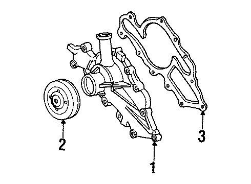 1995 Ford Windstar Water Pump Diagram