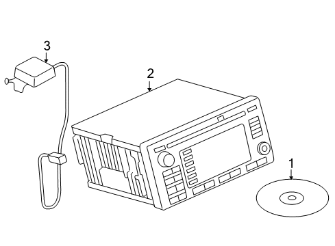 2009 Mercury Mariner Navigation System Diagram 2 - Thumbnail