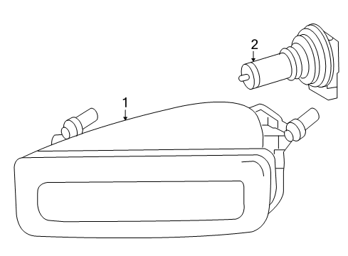 2007 Ford Explorer Sport Trac Bulbs Diagram 1 - Thumbnail