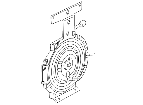 2010 Ford Explorer Cooling System, Radiator, Water Pump, Cooling Fan Diagram 1 - Thumbnail