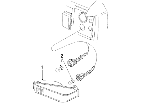 1991 Ford Ranger Park Lamps Diagram