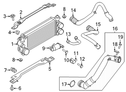 2022 Ford F-150 Intercooler Diagram