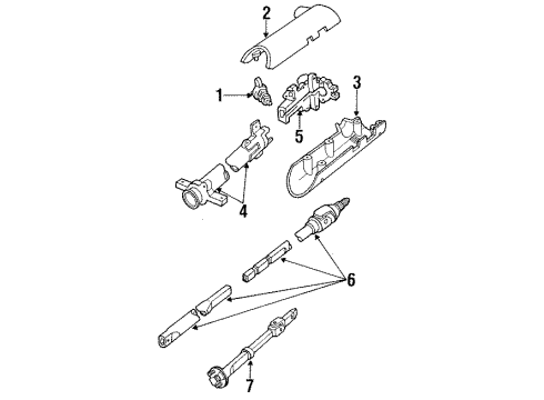 1987 Ford LTD Crown Victoria Ignition Lock Diagram