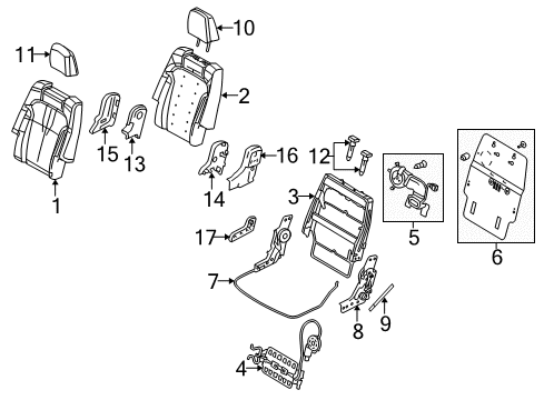 2016 Lincoln MKT Heated Seats Diagram 3 - Thumbnail