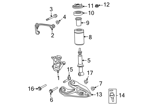 2004 Ford F-150 Cam Diagram for 7L3Z-3B236-A