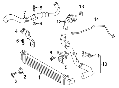 2018 Ford Fiesta Intercooler Diagram