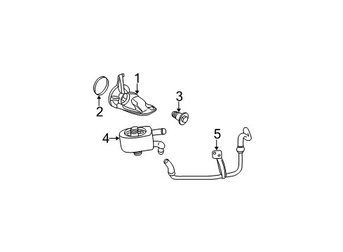 2008 Ford Explorer Oil Cooler, Cooling Diagram 1 - Thumbnail