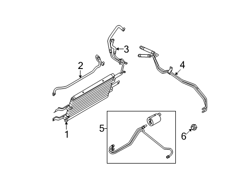 2010 Ford F-250 Super Duty Tube Assembly Diagram for 9C3Z-7R081-D