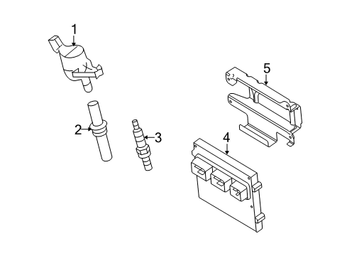 2007 Lincoln Mark LT Ignition System Diagram