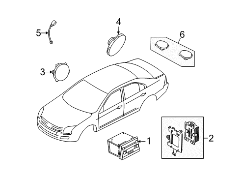 2006 Mercury Milan Sound System Diagram