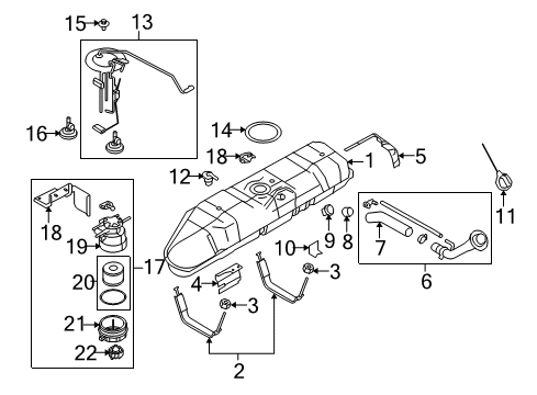 2009 Ford E-350 Super Duty Diesel Fuel Supply Diagram