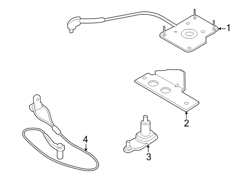 2023 Ford E-Transit Spare Tire Carrier Diagram 4 - Thumbnail