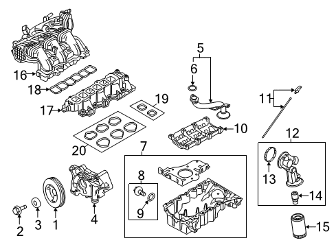 2010 Lincoln MKS Filters Diagram 5 - Thumbnail