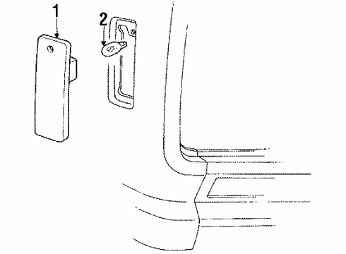 1987 Ford Ranger Side Marker Lamps Diagram