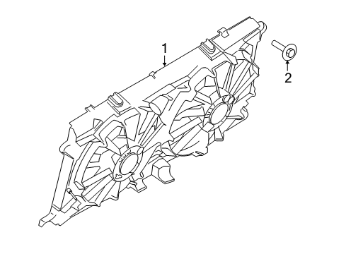 2015 Ford F-150 Cooling System, Radiator, Water Pump, Cooling Fan Diagram 4 - Thumbnail