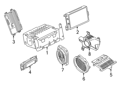 2017 Lincoln Navigator Sound System Diagram