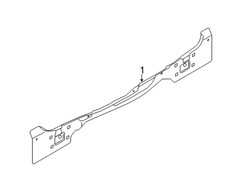 2016 Ford Transit Connect Rear Body Diagram