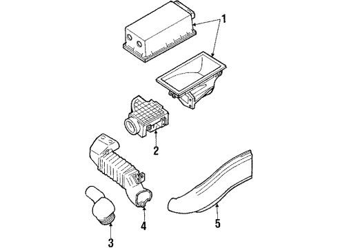 1984 Ford EXP Powertrain Control Diagram