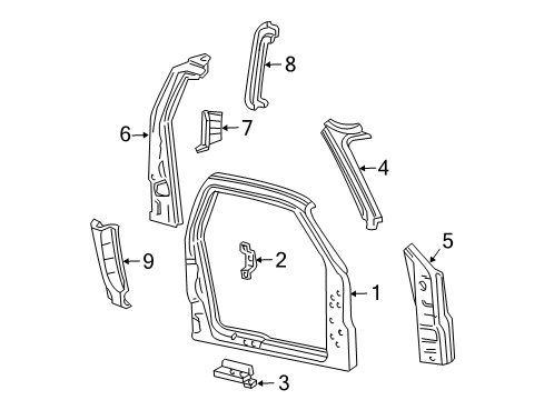 2002 Ford F-150 Uniside Diagram 1 - Thumbnail