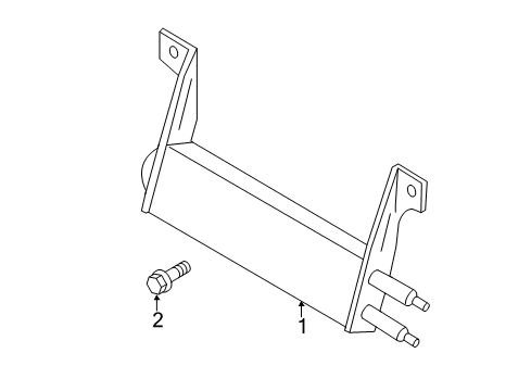 2022 Ford F-250 Super Duty Power Steering Oil Cooler Diagram