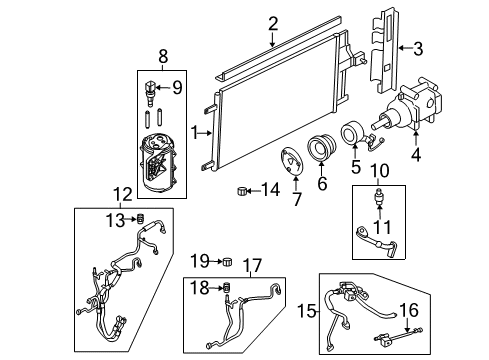 2009 Ford Escape Air Conditioner Diagram 2 - Thumbnail