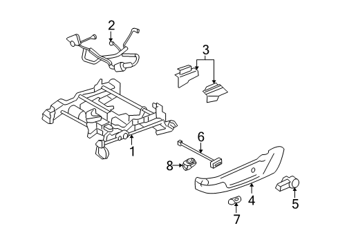 2014 Ford Mustang Lumbar Control Seats Diagram