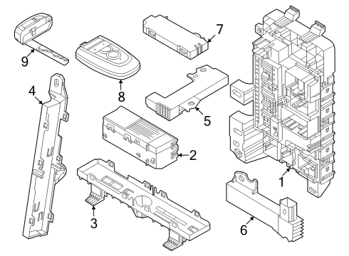 2024 Ford Mustang Alarm System Diagram