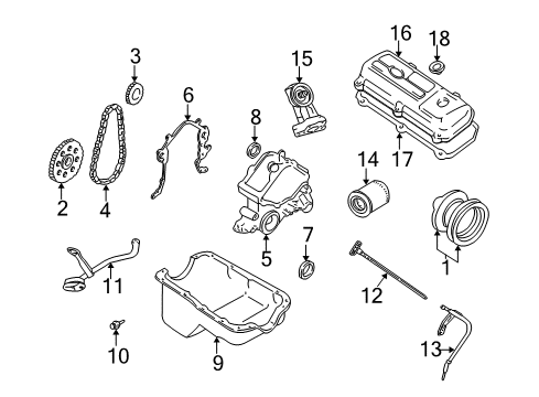 2004 Ford Mustang Filters Diagram 4 - Thumbnail