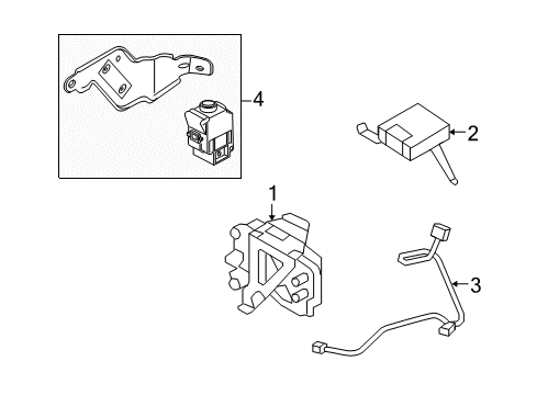 2009 Mercury Mariner Electrical Components Diagram 3 - Thumbnail