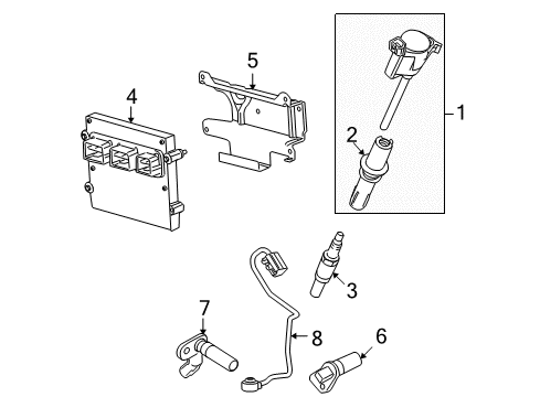 2009 Ford F-150 Ignition System Diagram 1 - Thumbnail