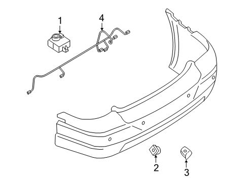 2006 Mercury Montego Parking Aid Diagram 1 - Thumbnail