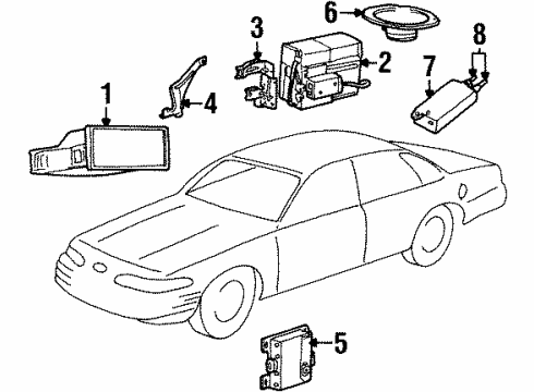 2000 Ford Crown Victoria Sound System Diagram