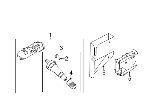 2013 Ford Fiesta Tire Pressure Monitoring Diagram