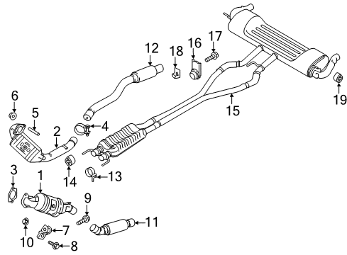 2019 Lincoln MKZ Shield Diagram for DP5Z-5F223-A