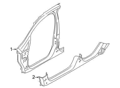 2021 Ford EcoSport Aperture Panel Diagram