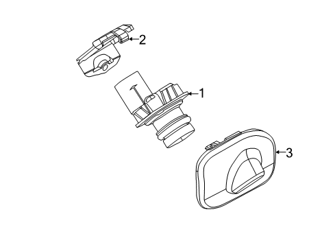 2011 Ford Transit Connect Parking Aid Diagram 1 - Thumbnail