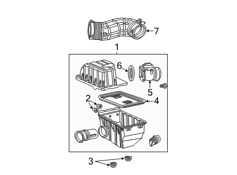 2002 Ford Explorer Air Intake Diagram