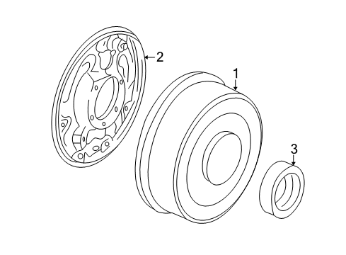 1995 Ford E-350 Econoline Rear Brakes Diagram