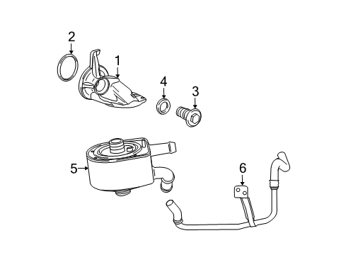 2010 Mercury Mountaineer Oil Cooler, Cooling Diagram 1 - Thumbnail