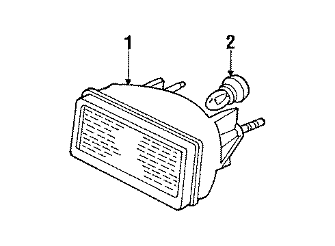 1985 Mercury Capri Park Lamps Diagram