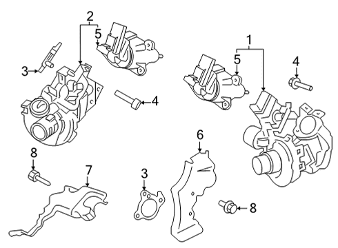 2021 Ford F-150 Turbocharger Diagram 7 - Thumbnail