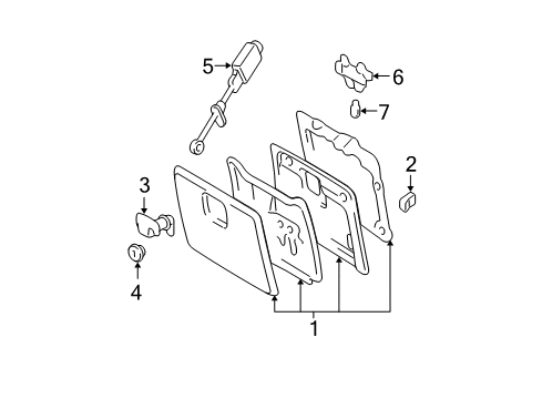 2000 Lincoln LS Glove Box Diagram