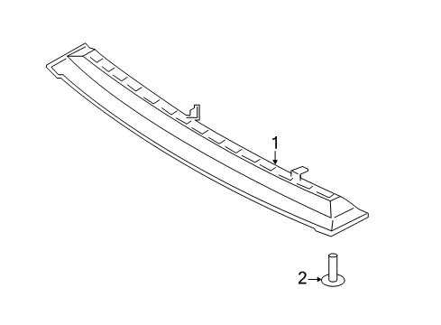 2018 Lincoln Continental High Mount Lamps Diagram