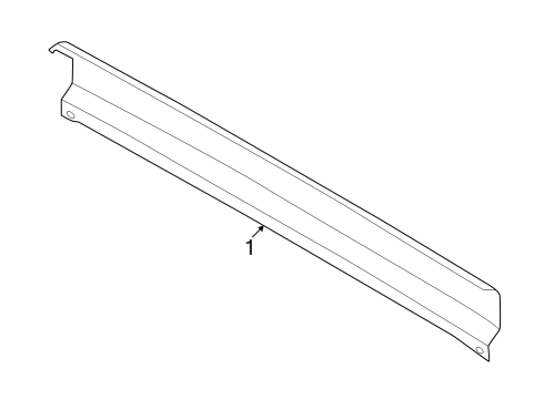 2023 Ford E-Transit Rear Body Diagram 2 - Thumbnail