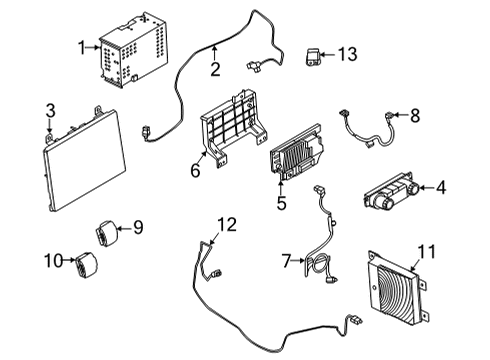 2022 Ford Bronco Sound System Diagram