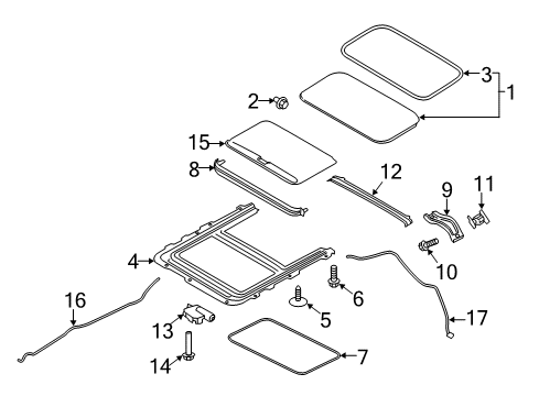 2019 Ford EcoSport Screw And Washer Assembly Diagram for -W702704-S303